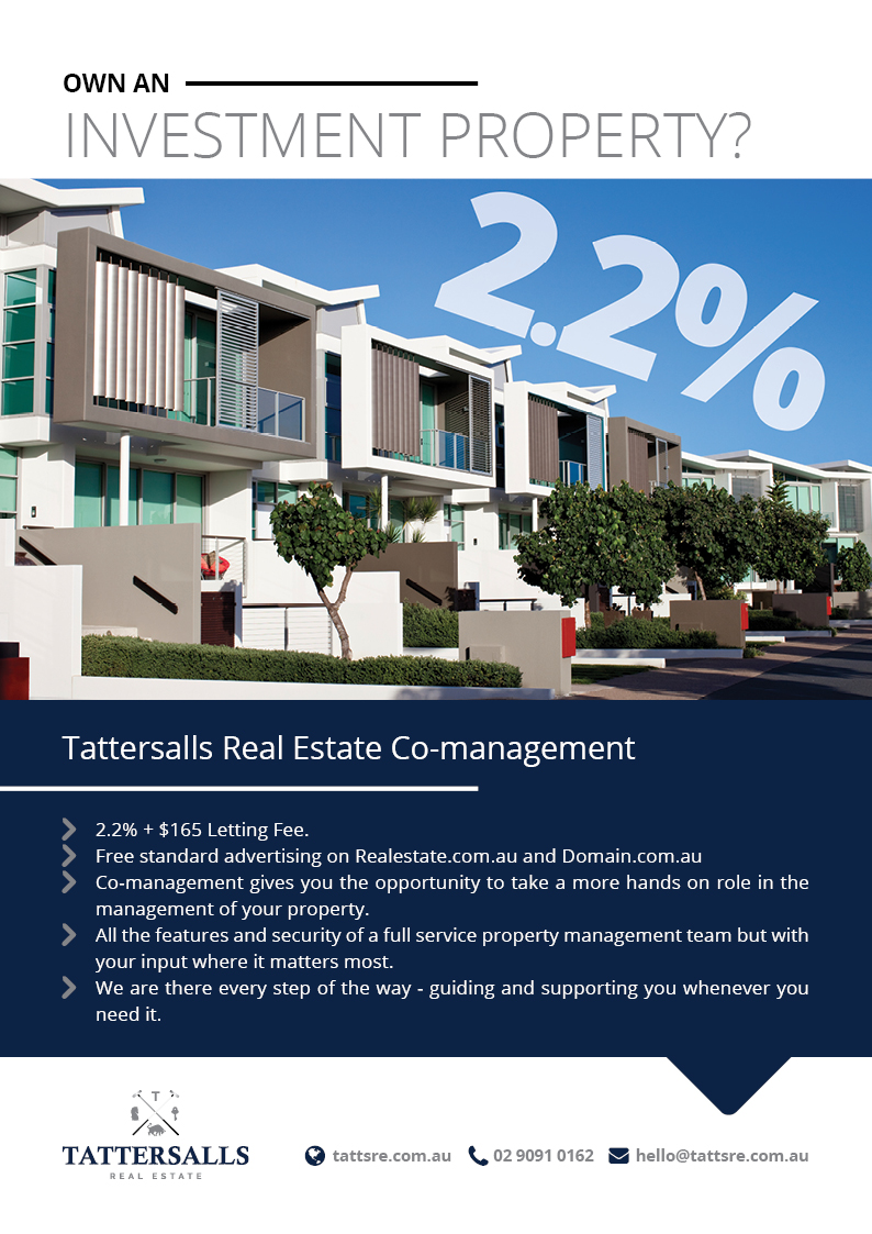 Tattersalls advert A4 - Co-management